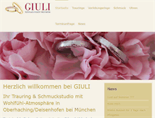 Tablet Screenshot of giuli.de